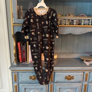 NFL Saints Black and Gold Onesie